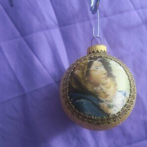 Krebs Master vintage ornament in gold size one size.